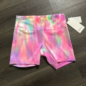 Lululemon Wunder Train HR Short 6” Psychedelic Wash Multi